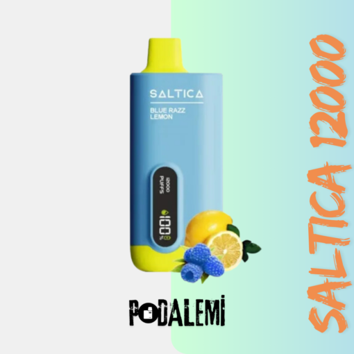 saltica-12000-puff-Blue-razz-lemon-sipariş-podalemi